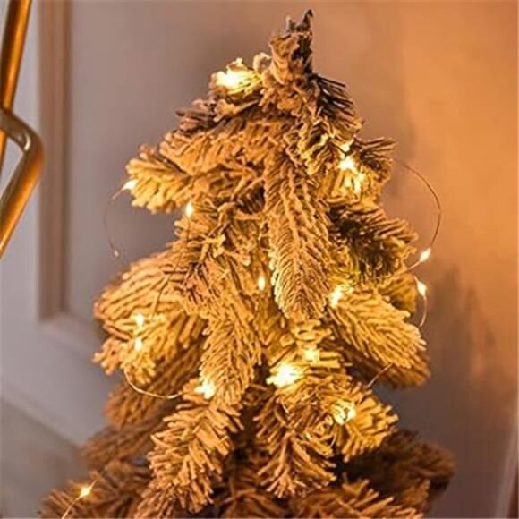 66Ft 200 LED Fairy Lights Plug in, Waterproof String Lights Outdoor 8 Modes - Picture 5 of 7